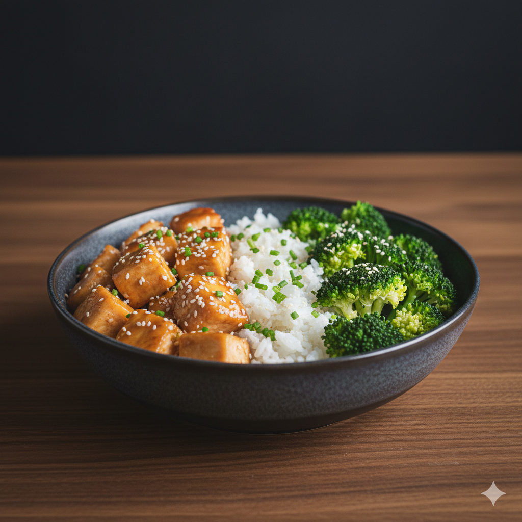 Pollo teriyaki fit en airfryer